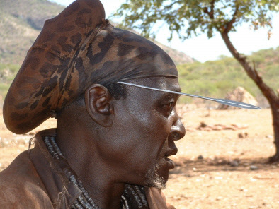 Tagesausflug Opuwo (oder Epupa)- Himba Mann