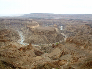 Tagesausflug Fishriver Canyon - aus der Vogelperspektive