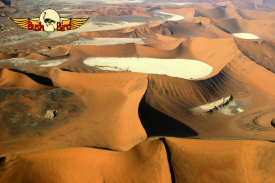 Rundflug Sossus - Tote Vlei
